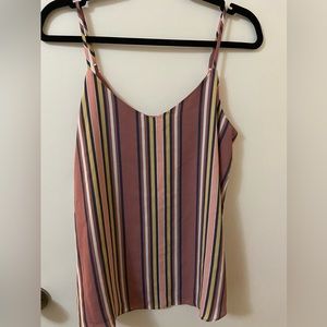 Pink Republic Women’s Pink Lined Tank Top